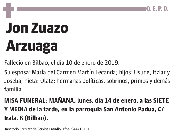Jon Zuazo Arzuaga