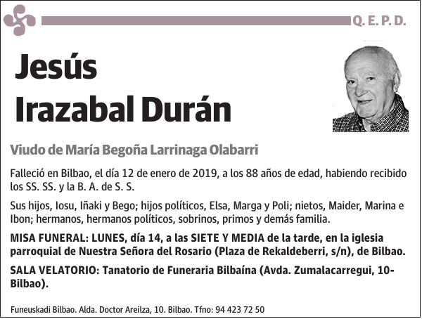 Jesús Irazabal Durán
