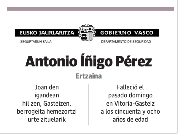 Antonio Íñigo Pérez