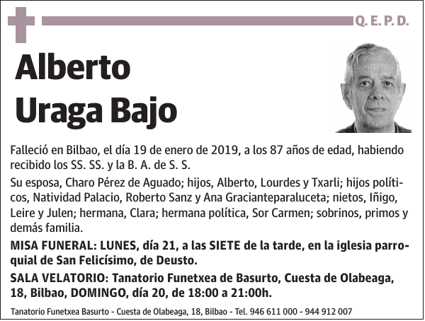 Alberto Uraga Bajo