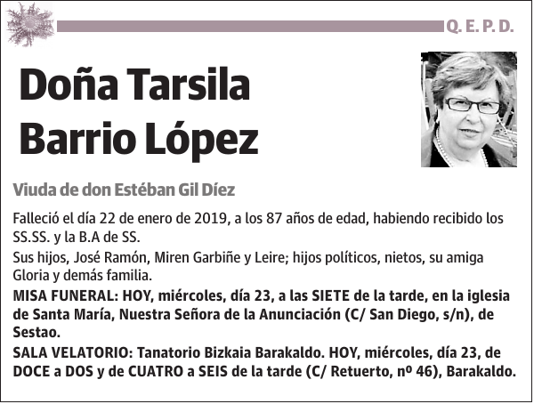 Tarsila Barrio López