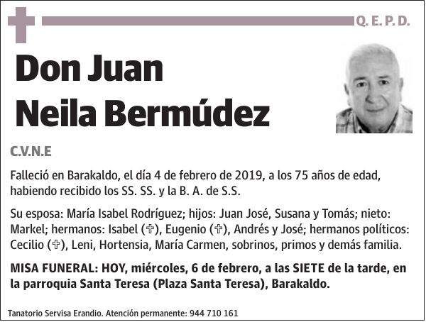 Juan Neila Bermúdez