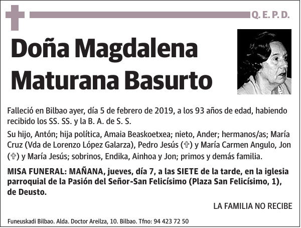 Magdalena Maturana Basurto