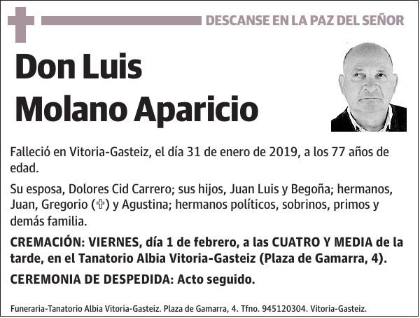 Luis Molano Aparicio