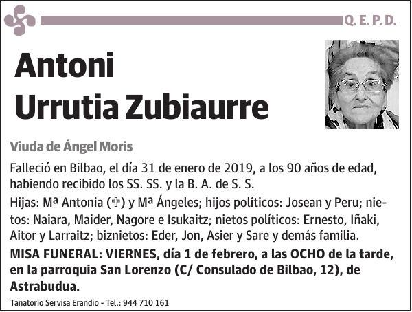Antoni Urrutia Zubiaurre