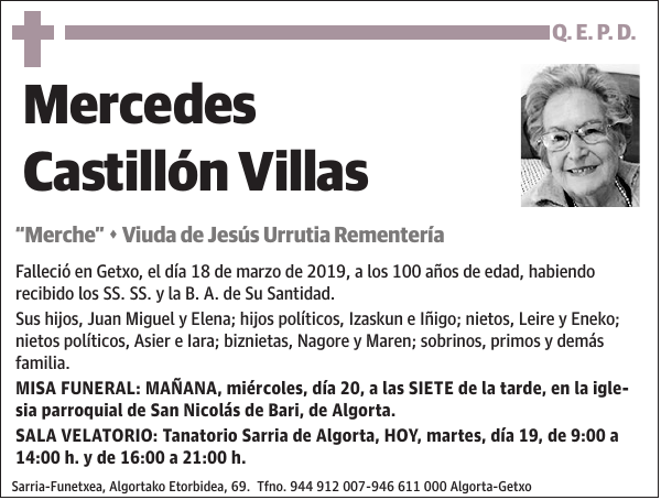 Mercedes Castillón Villas