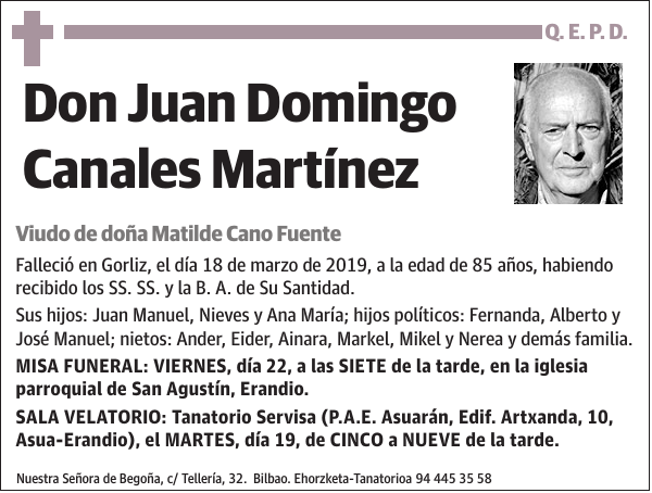 Juan Domingo Canales Martínez