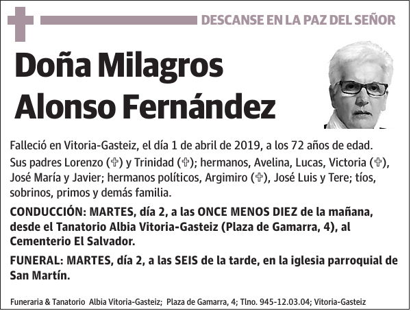 Milagros Alonso Fernández