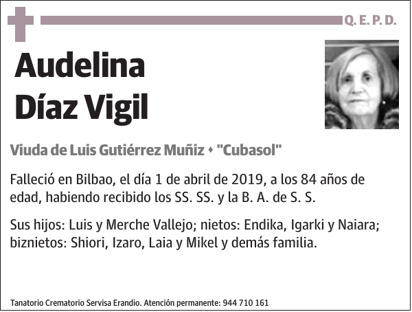 Audelina Díaz Vigil