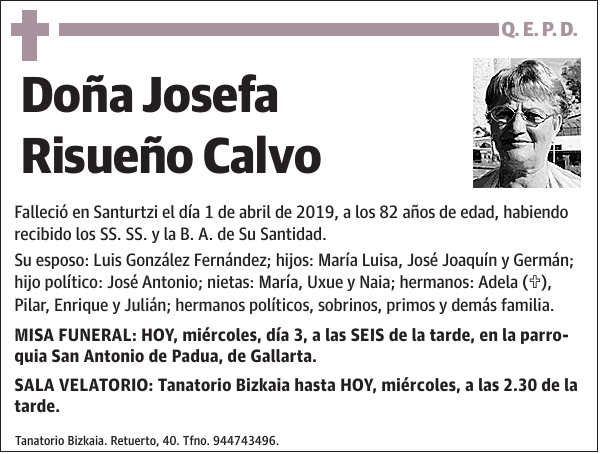 Josefa Risueño Calvo