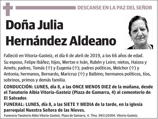 Julia Hernández Aldeano