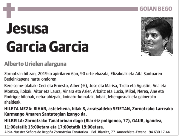 Jesusa Garcia Garcia