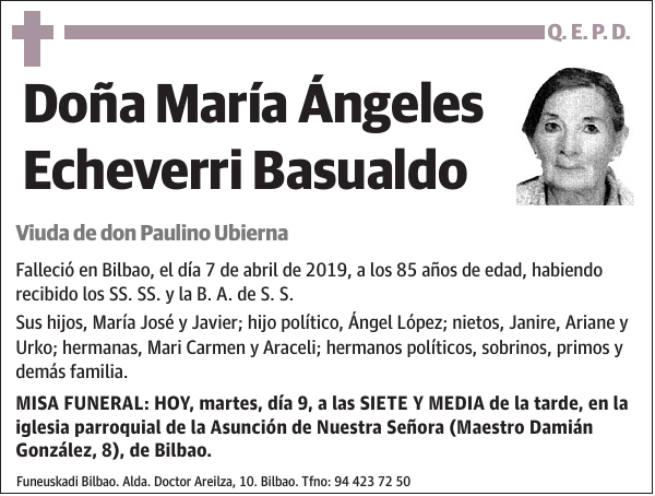 María Ángeles Echeverri Basualdo
