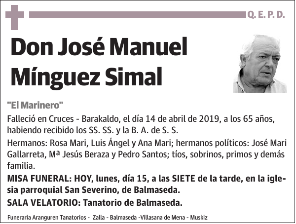 José Manuel Mínguez Simal