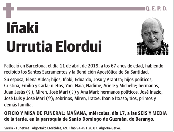 Iñaki Urrutia Elordui