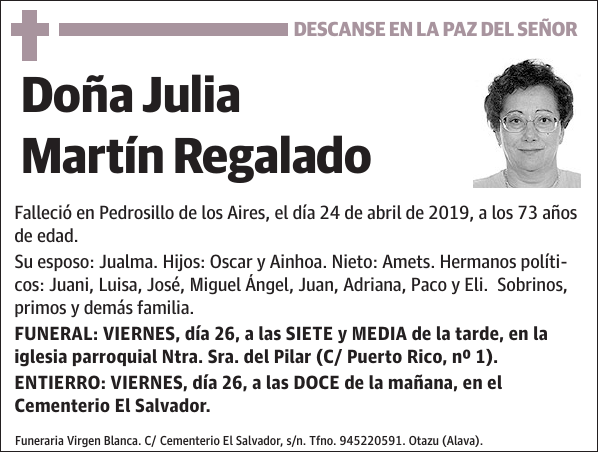 Julia Martín Regalado