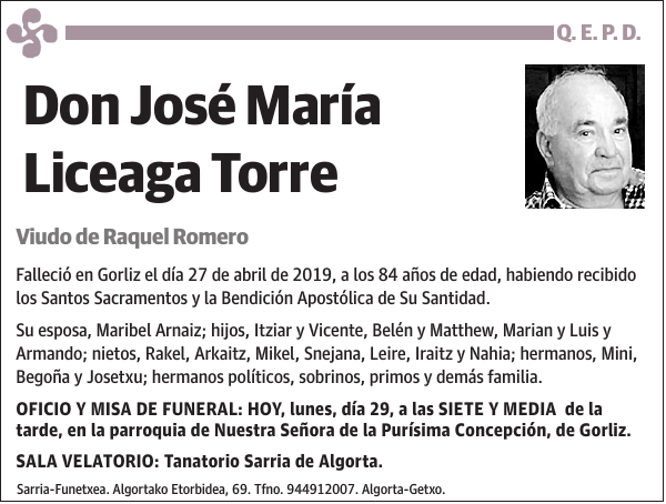 José María Liceaga Torre