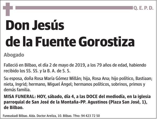 Jesús de la Fuente Gorostiza