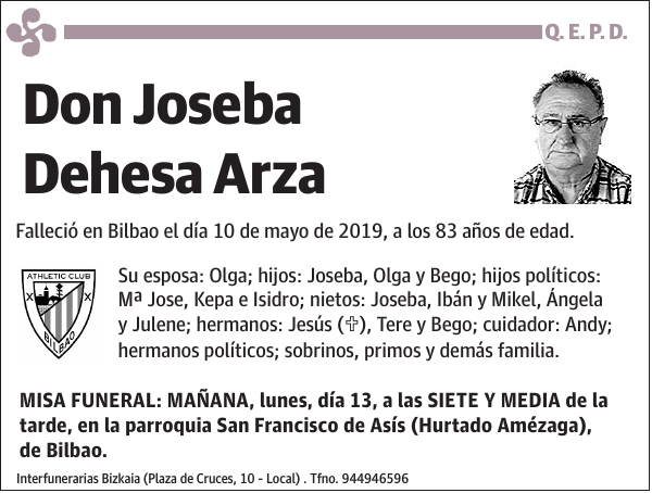 Joseba Dehesa Arza