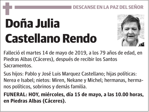 Julia Castellano Rendo