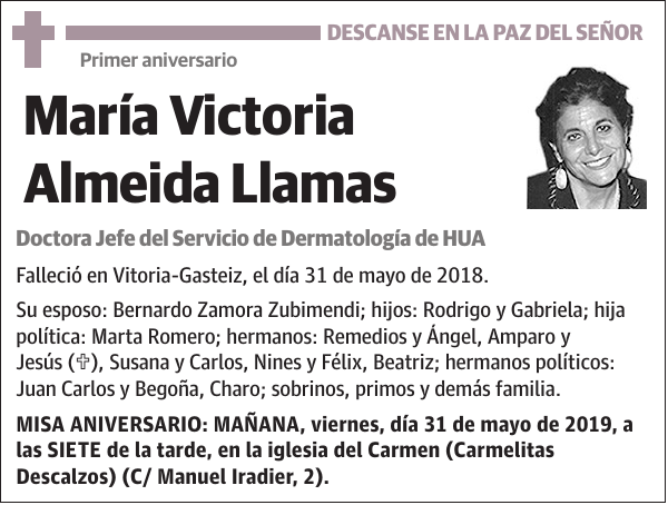 María Victoria Almeida Llamas