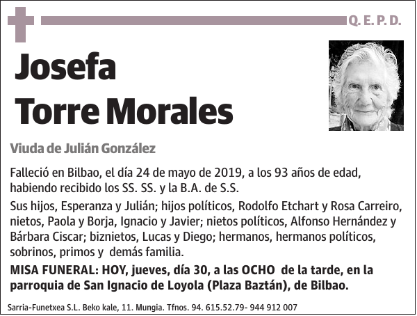 Josefa Torre Morales