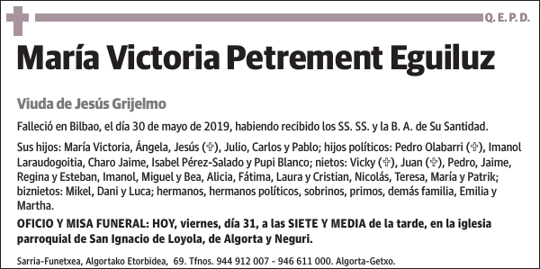 María Victoria Petrement Eguiluz