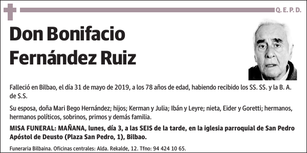 Bonifacio Fernández Ruiz