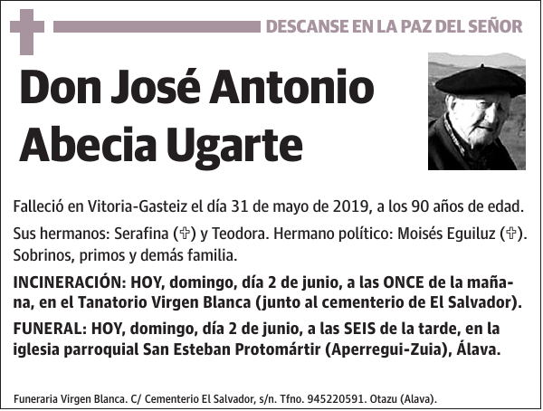 José Antonio Abecia Ugarte