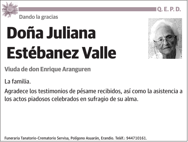 Juliana Estébanez Valle