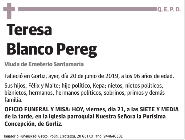 Teresa Blanco Pereg