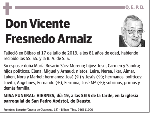 Vicente Fresnedo Arnaiz