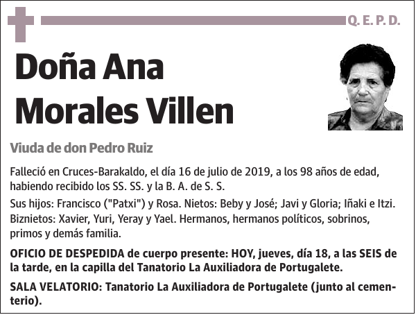 Ana Morales Villen