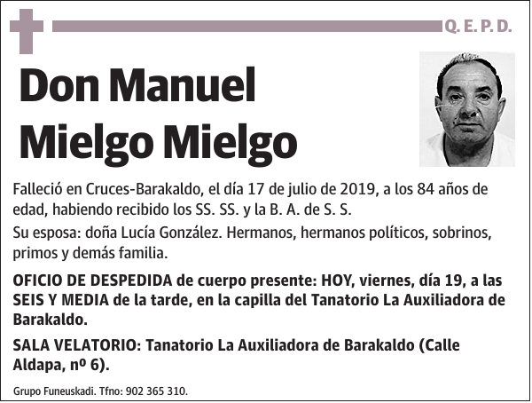 Manuel Mielgo Mielgo