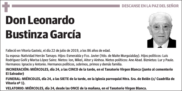 Leonardo Bustinza García