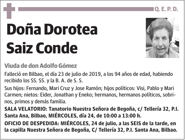 Dorotea Saiz Conde