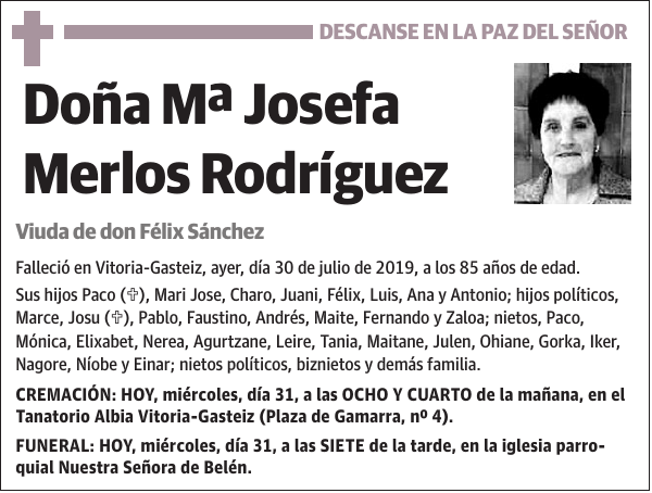Mª Josefa Merlos Rodríguez
