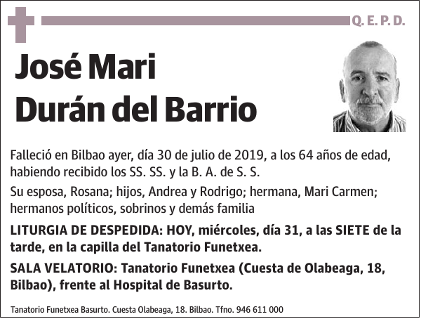 José Mari Durán del Barrio