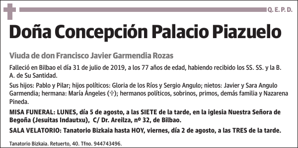 Concepción Palacio Piazuelo