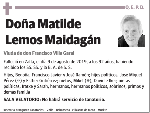 Matilde Lemos Maidagán