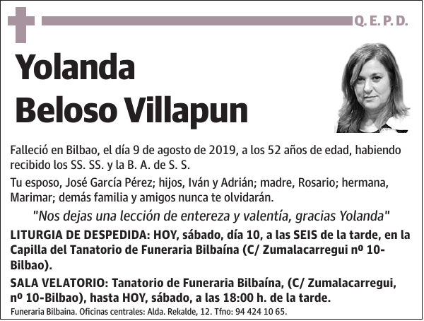 Yolanda Beloso Villapun