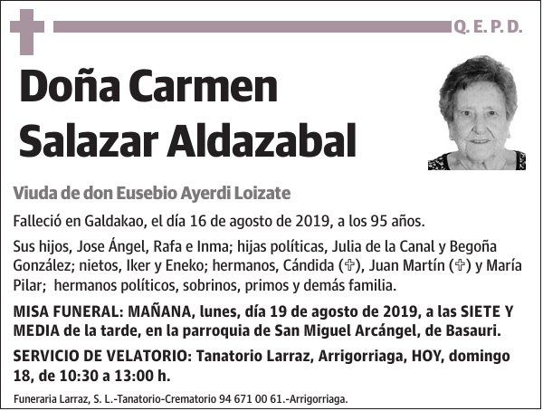 Carmen Salazar Aldazabal