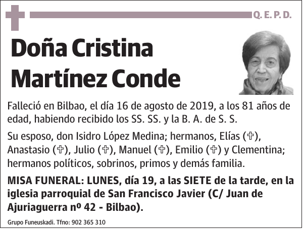 Cristina Martínez Conde