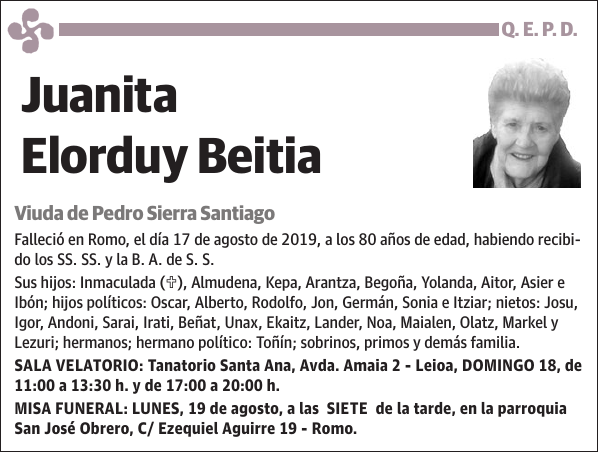 Juanita Elorduy Beitia