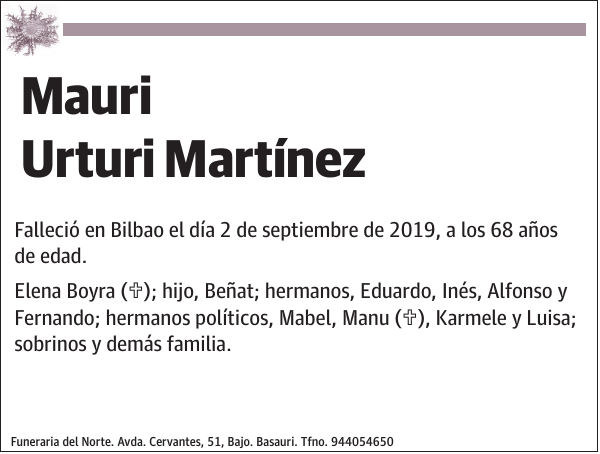 Mauri Urturi Martínez