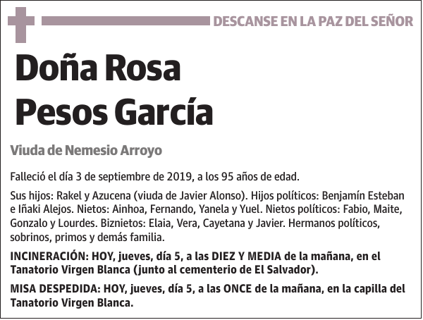 Rosa Pesos García