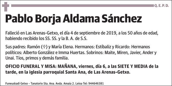 Pablo Borja Aldama Sánchez