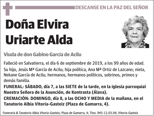 Elvira Uriarte Alda