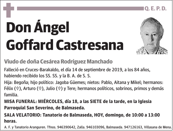 Ángel Goffard Castresana