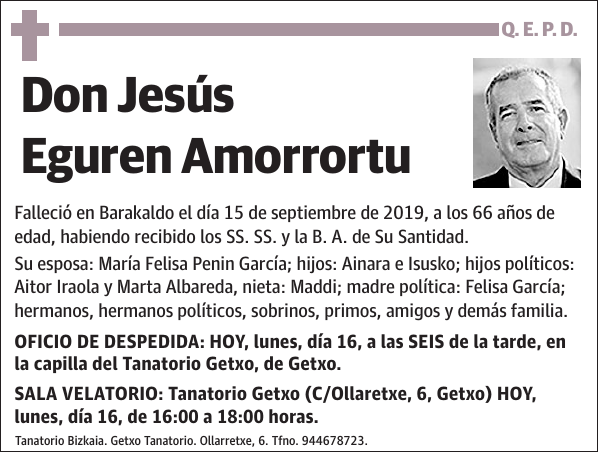 Jesús Eguren Amorrortu